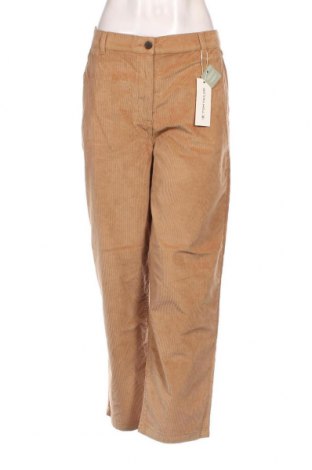 Γυναικείο κοτλέ παντελόνι Tom Tailor, Μέγεθος XL, Χρώμα  Μπέζ, Τιμή 47,94 €