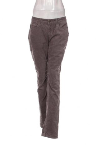 Pantaloni de velvet de femei Two Danes, Mărime L, Culoare Gri, Preț 31,42 Lei