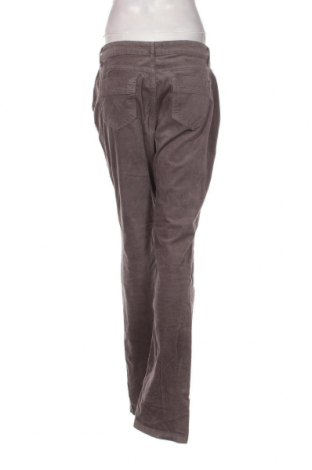 Pantaloni de velvet de femei Two Danes, Mărime L, Culoare Gri, Preț 31,42 Lei