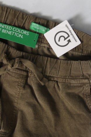 Γυναικείο κοτλέ παντελόνι United Colors Of Benetton, Μέγεθος L, Χρώμα Πράσινο, Τιμή 14,38 €
