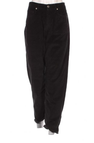 Pantaloni de velvet de femei United Colors Of Benetton, Mărime M, Culoare Negru, Preț 70,36 Lei