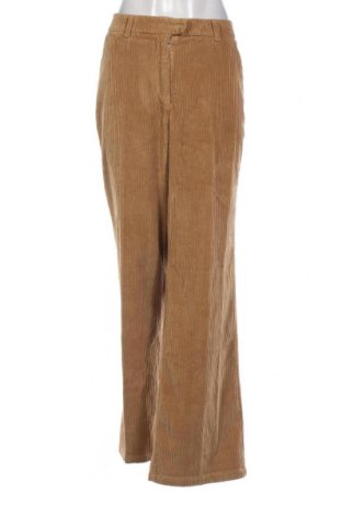 Pantaloni de velvet de femei United Colors Of Benetton, Mărime M, Culoare Bej, Preț 122,37 Lei