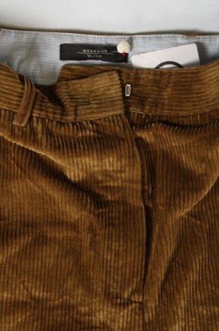 Pantaloni de velvet de femei Weekend Max Mara, Mărime S, Culoare Verde, Preț 140,59 Lei