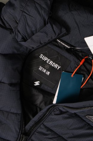 Γυναικείο γιλέκο Superdry, Μέγεθος M, Χρώμα Μπλέ, Τιμή 61,92 €