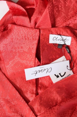Γυναικεία σαλοπέτα Closet London, Μέγεθος M, Χρώμα Κόκκινο, Τιμή 56,51 €