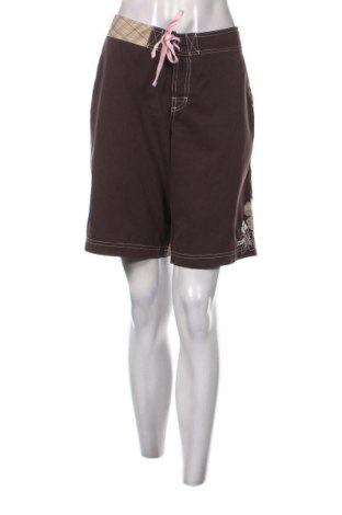 Γυναικείο κοντό παντελόνι, Μέγεθος XL, Χρώμα Καφέ, Τιμή 5,84 €