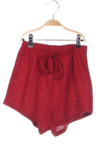 Дамски къс панталон, Размер XS, Цвят Червен, Цена 10,56 лв.