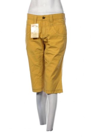 Pantaloni scurți de femei, Mărime M, Culoare Galben, Preț 47,45 Lei