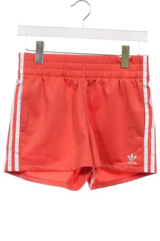 Дамски къс панталон Adidas Originals, Размер XS, Цвят Оранжев, Цена 20,36 лв.