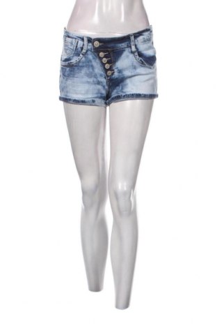 Γυναικείο κοντό παντελόνι Amisu, Μέγεθος S, Χρώμα Μπλέ, Τιμή 5,84 €