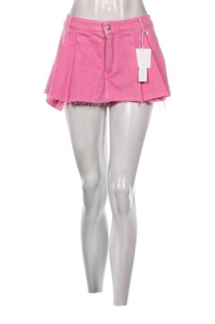 Дамски къс панталон Bershka, Размер M, Цвят Розов, Цена 13,95 лв.