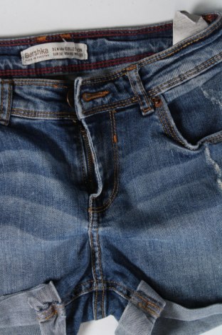 Pantaloni scurți de femei Bershka, Mărime XXS, Culoare Albastru, Preț 27,63 Lei