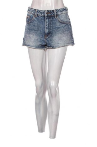 Γυναικείο κοντό παντελόνι Bershka, Μέγεθος M, Χρώμα Μπλέ, Τιμή 5,48 €