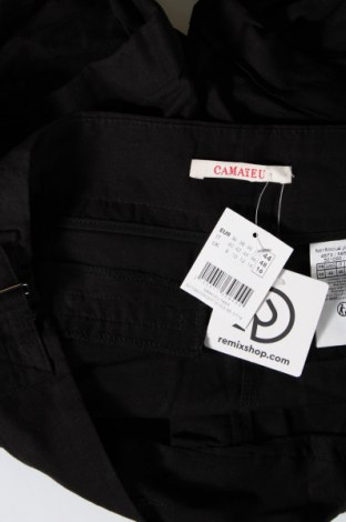 Γυναικείο κοντό παντελόνι Camaieu, Μέγεθος XL, Χρώμα Μαύρο, Τιμή 7,19 €