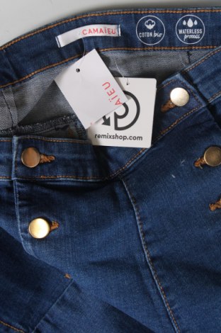 Γυναικείο κοντό παντελόνι Camaieu, Μέγεθος XS, Χρώμα Μπλέ, Τιμή 15,98 €