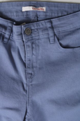 Γυναικείο κοντό παντελόνι Camaieu, Μέγεθος XS, Χρώμα Μπλέ, Τιμή 6,87 €