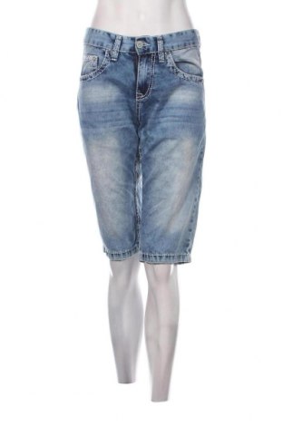 Дамски къс панталон Camp David, Размер M, Цвят Син, Цена 27,05 лв.