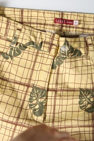 Pantaloni scurți de femei Carry, Mărime S, Culoare Galben, Preț 25,30 Lei