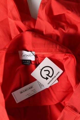 Дамски къс панталон Closet London, Размер M, Цвят Червен, Цена 32,40 лв.