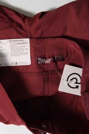 Damen Shorts Crivit, Größe M, Farbe Rot, Preis 4,96 €