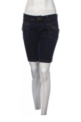 Pantaloni scurți de femei Fishbone, Mărime L, Culoare Albastru, Preț 26,37 Lei