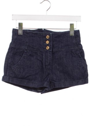 Дамски къс панталон Gina Tricot, Размер XS, Цвят Син, Цена 10,20 лв.