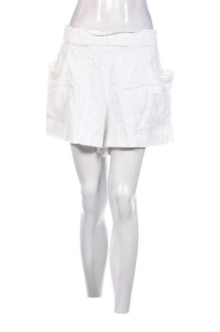 Pantaloni scurți de femei H&M, Mărime M, Culoare Ecru, Preț 29,92 Lei