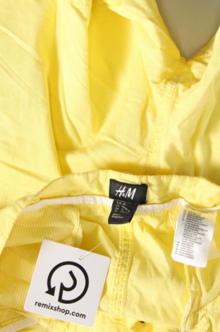 Дамски къс панталон H&M, Размер L, Цвят Жълт, Цена 19,00 лв.