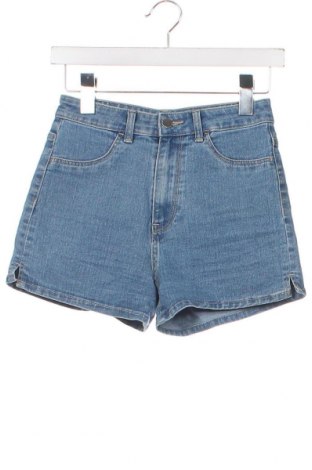 Дамски къс панталон H&M, Размер XS, Цвят Син, Цена 10,73 лв.