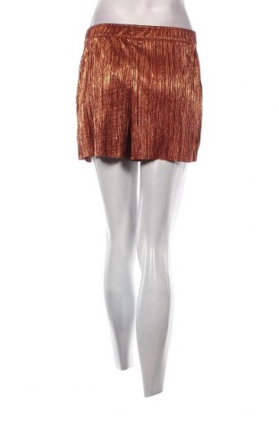 Pantaloni scurți de femei H&M, Mărime M, Culoare Auriu, Preț 24,38 Lei