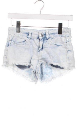 Дамски къс панталон H&M Divided, Размер XS, Цвят Син, Цена 9,69 лв.