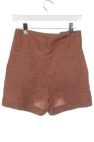 Дамски къс панталон H&M Divided, Размер XS, Цвят Кафяв, Цена 19,00 лв.