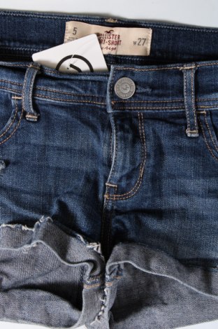 Pantaloni scurți de femei Hollister, Mărime M, Culoare Albastru, Preț 46,74 Lei