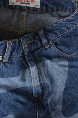 Дамски къс панталон Jennyfer, Размер S, Цвят Син, Цена 19,00 лв.