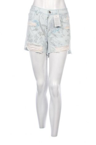 Γυναικείο κοντό παντελόνι Liu Jo, Μέγεθος M, Χρώμα Μπλέ, Τιμή 64,35 €