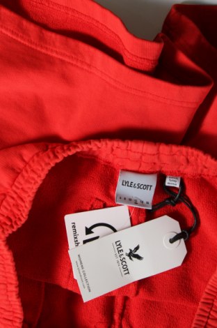 Pantaloni scurți de femei Lyle & Scott, Mărime M, Culoare Roșu, Preț 191,84 Lei