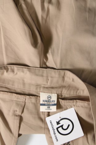Γυναικείο κοντό παντελόνι Magellan, Μέγεθος XXL, Χρώμα  Μπέζ, Τιμή 10,74 €