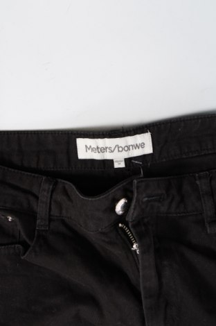 Дамски къс панталон Meters Bonwe, Размер M, Цвят Черен, Цена 11,34 лв.