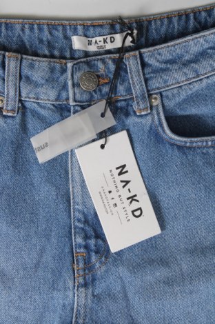 Γυναικείο κοντό παντελόνι NA-KD, Μέγεθος XS, Χρώμα Μπλέ, Τιμή 13,89 €