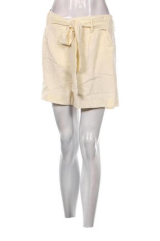 Γυναικείο κοντό παντελόνι Naf Naf, Μέγεθος L, Χρώμα Εκρού, Τιμή 39,69 €