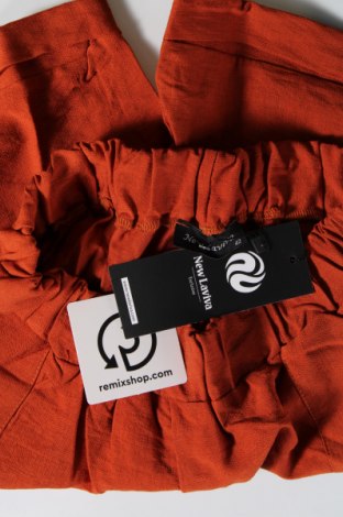 Γυναικείο κοντό παντελόνι New Laviva, Μέγεθος L, Χρώμα Πορτοκαλί, Τιμή 13,89 €