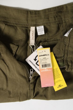 Γυναικείο κοντό παντελόνι O'neill, Μέγεθος XS, Χρώμα Πράσινο, Τιμή 30,06 €