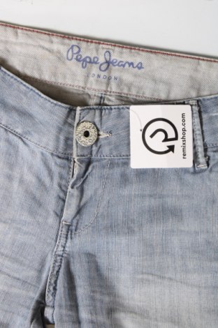 Γυναικείο κοντό παντελόνι Pepe Jeans, Μέγεθος M, Χρώμα Μπλέ, Τιμή 12,90 €