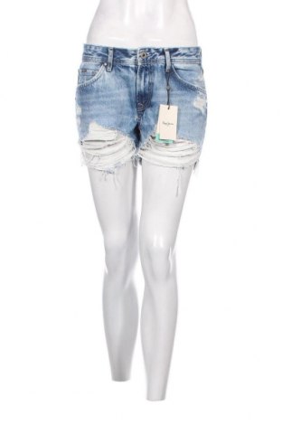 Дамски къс панталон Pepe Jeans, Размер M, Цвят Син, Цена 54,54 лв.