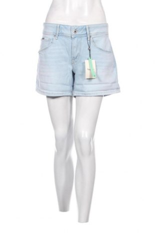 Pantaloni scurți de femei Pepe Jeans, Mărime XL, Culoare Albastru, Preț 169,44 Lei