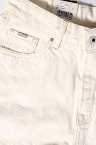 Pantaloni scurți de femei Pepe Jeans, Mărime XS, Culoare Ecru, Preț 169,44 Lei