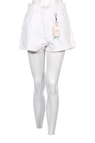 Γυναικείο κοντό παντελόνι Pepe Jeans, Μέγεθος S, Χρώμα Λευκό, Τιμή 24,47 €