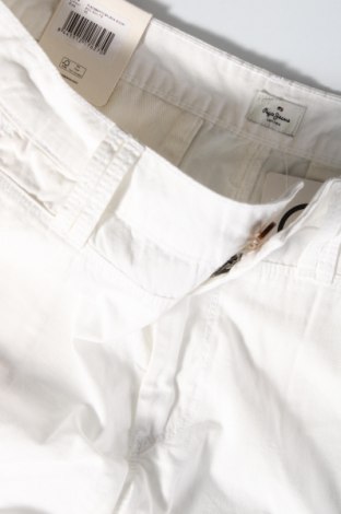 Γυναικείο κοντό παντελόνι Pepe Jeans, Μέγεθος L, Χρώμα Λευκό, Τιμή 22,27 €