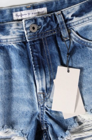 Pantaloni scurți de femei Pepe Jeans, Mărime L, Culoare Albastru, Preț 179,41 Lei