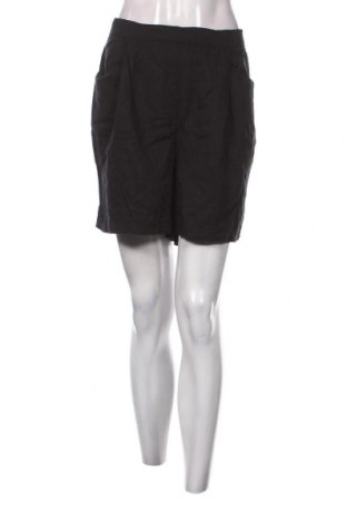 Γυναικείο κοντό παντελόνι Pieces, Μέγεθος XL, Χρώμα Μαύρο, Τιμή 6,00 €